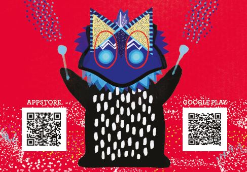 image avec QRcode pour le téléchargement de l'application Uramado